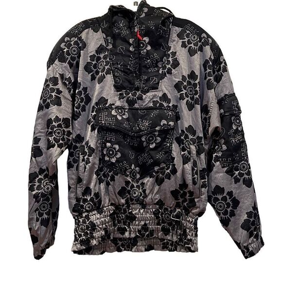 NILS Vintage Women’s Nylon Hooded Ski Jacket Sz.10 - Picture 1 of 6